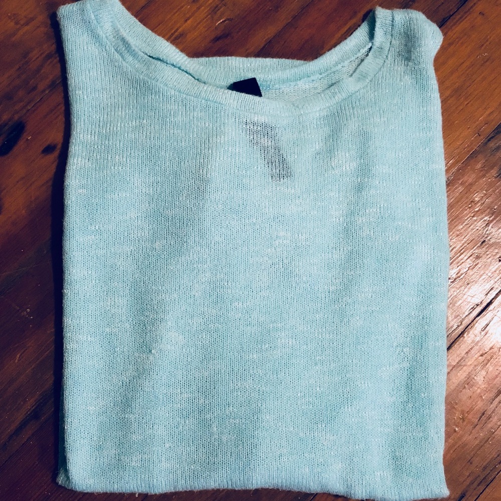 Aeropostale Mint Green Hi-Low Sweater Size XS - Picture 4 of 8